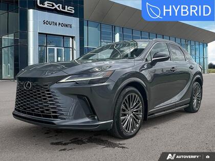 Gray 2024 Lexus RX Hybrid 350h Executive AWD SUV / Crossover Continuously Variable Transmission