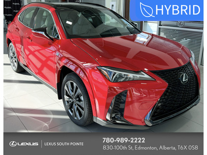 Red 2025 Lexus UX Hybrid 300h F Sport Design AWD SUV / Crossover All-Wheel Drive Continuously Variable Transmission