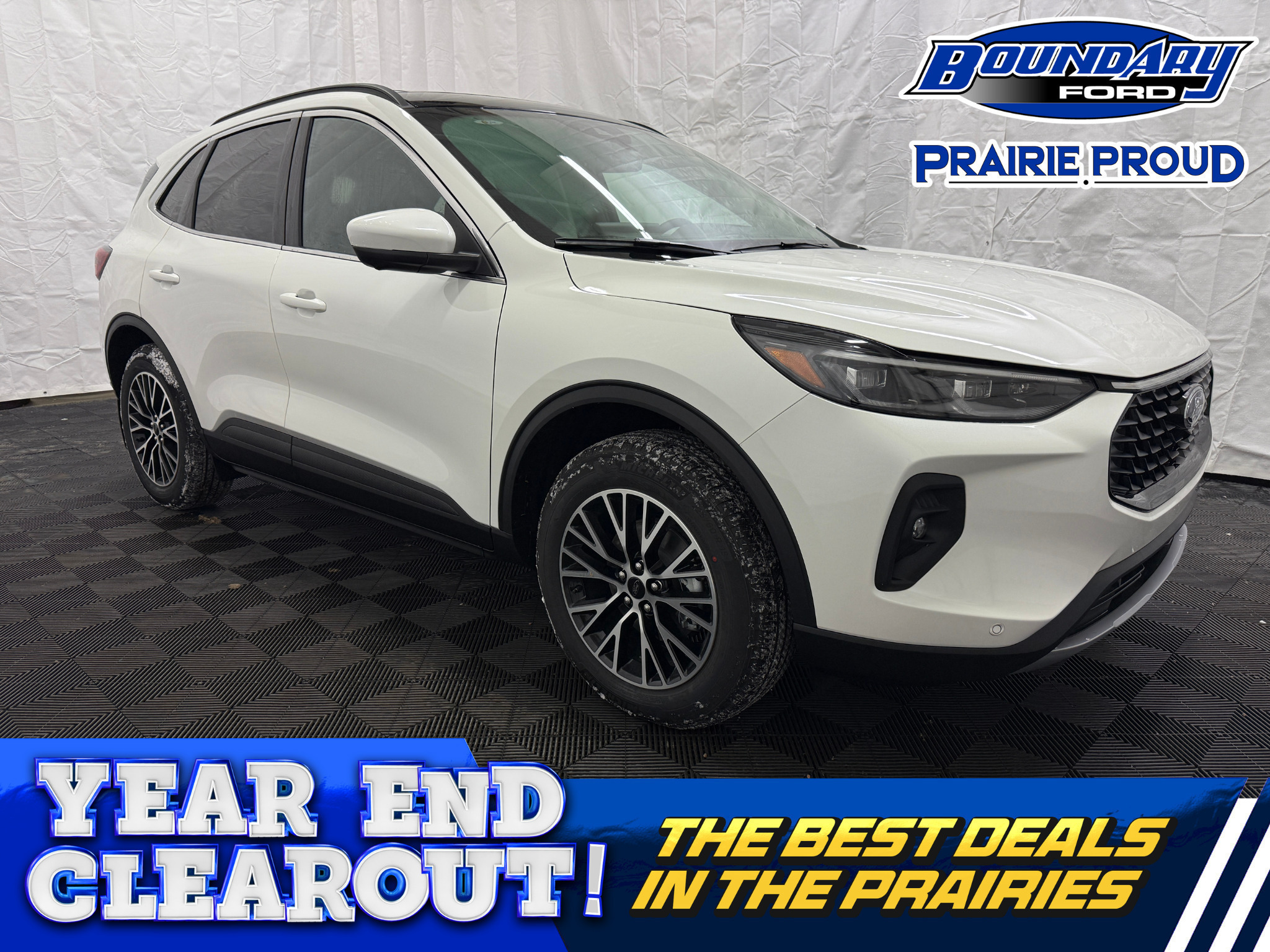 White 2026 Ford Escape Hybrid Plug-in FWD SUV / Crossover Front-Wheel Drive Continuously Variable Transmission