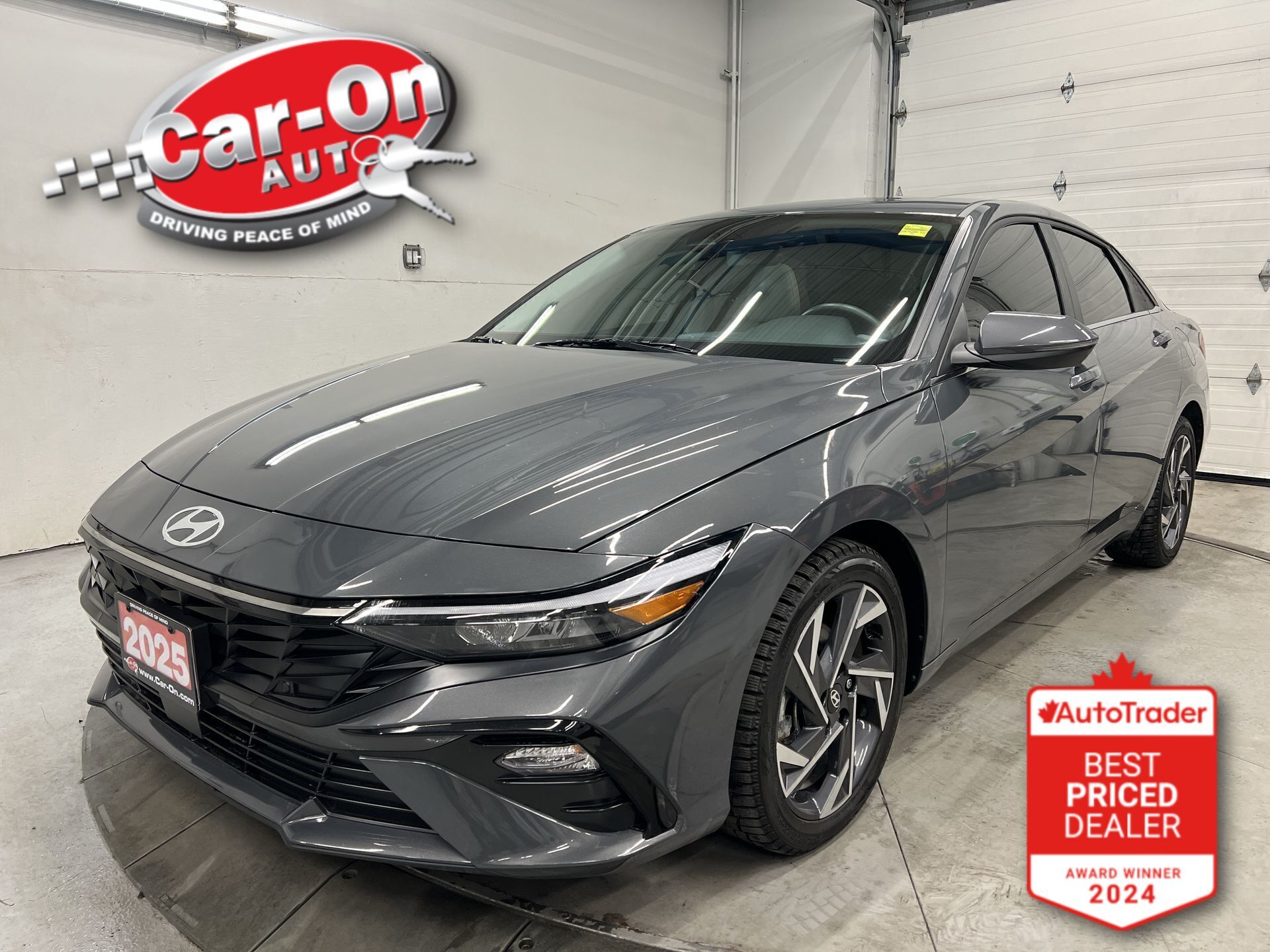 Gray 2025 Hyundai Elantra Sedan Automatic