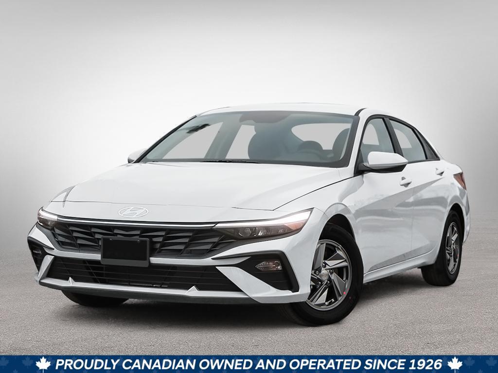 Atlas White 2026 Hyundai Elantra Essential FWD Sedan