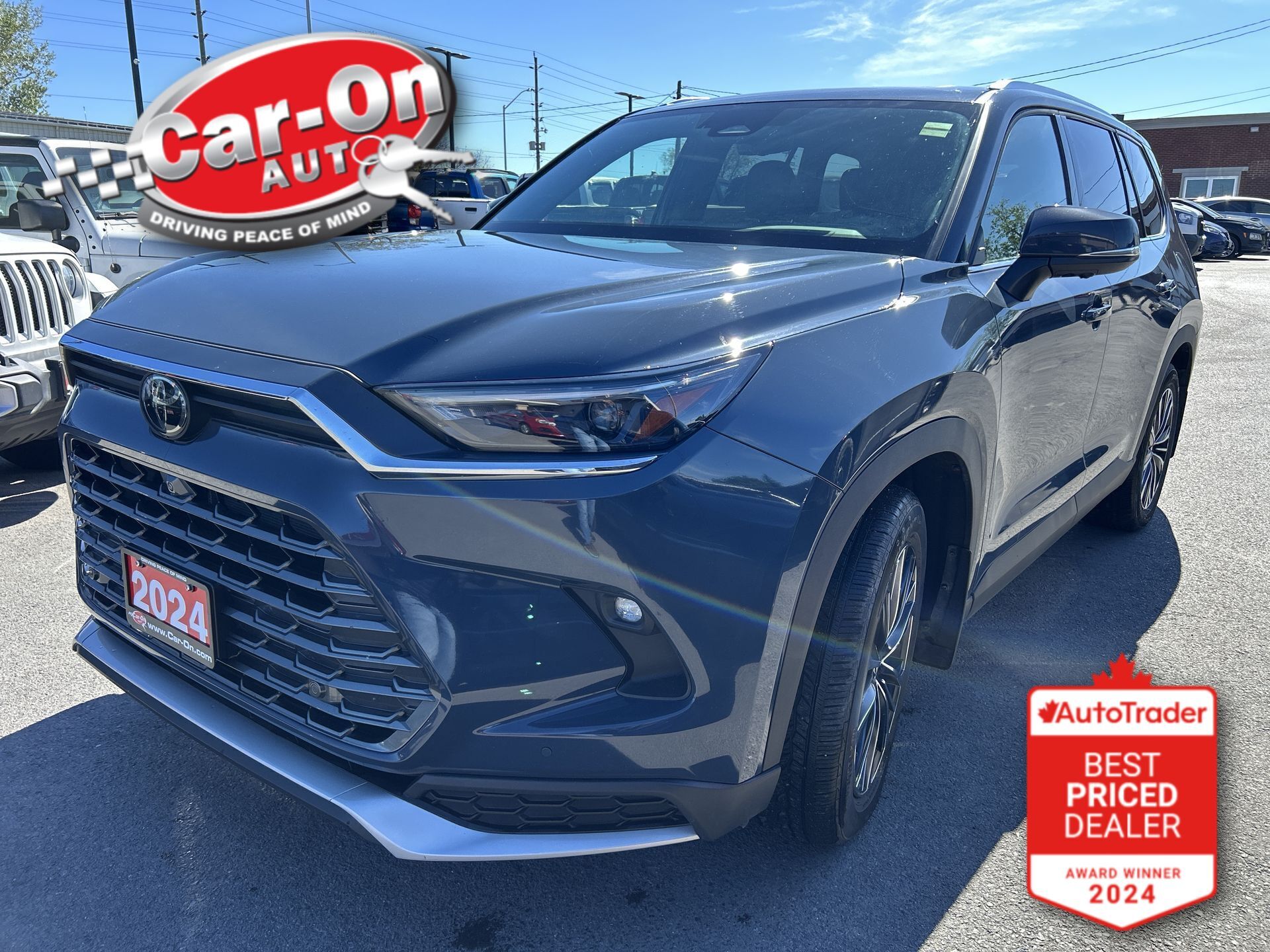 2024 Toyota Grand Highlander Hybrid PLATINUM MAX HYBRID AWD |7-PASS | LEATHER | ALLOYS