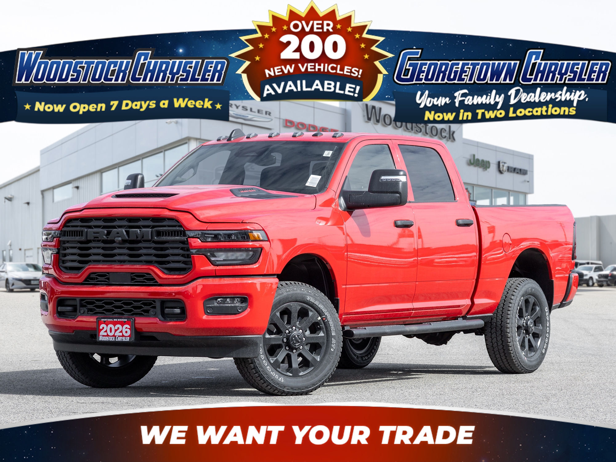 2026 RAM 2500 Black Express Crew Cab 4WD
