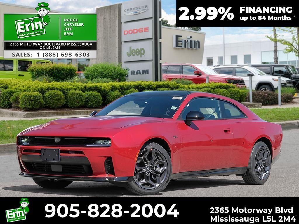 Red 2026 Dodge Charger Daytona R/T AWD Sedan All-Wheel Drive 8-Speed Automatic