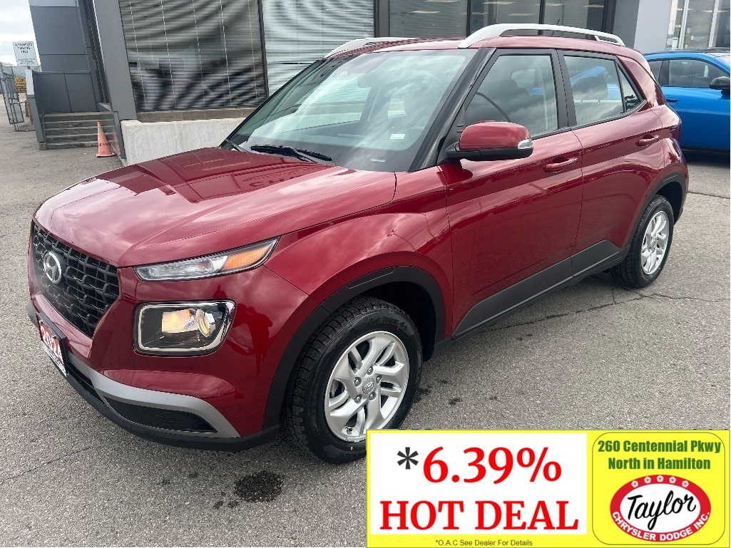 Red 2024 Hyundai Venue Preferred FWD SUV / Crossover Continuously Variable Transmission