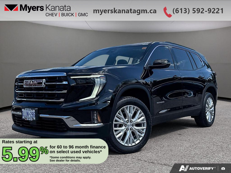 2026 GMC Acadia Elevation  -  Heated Seats - Low Mileage
