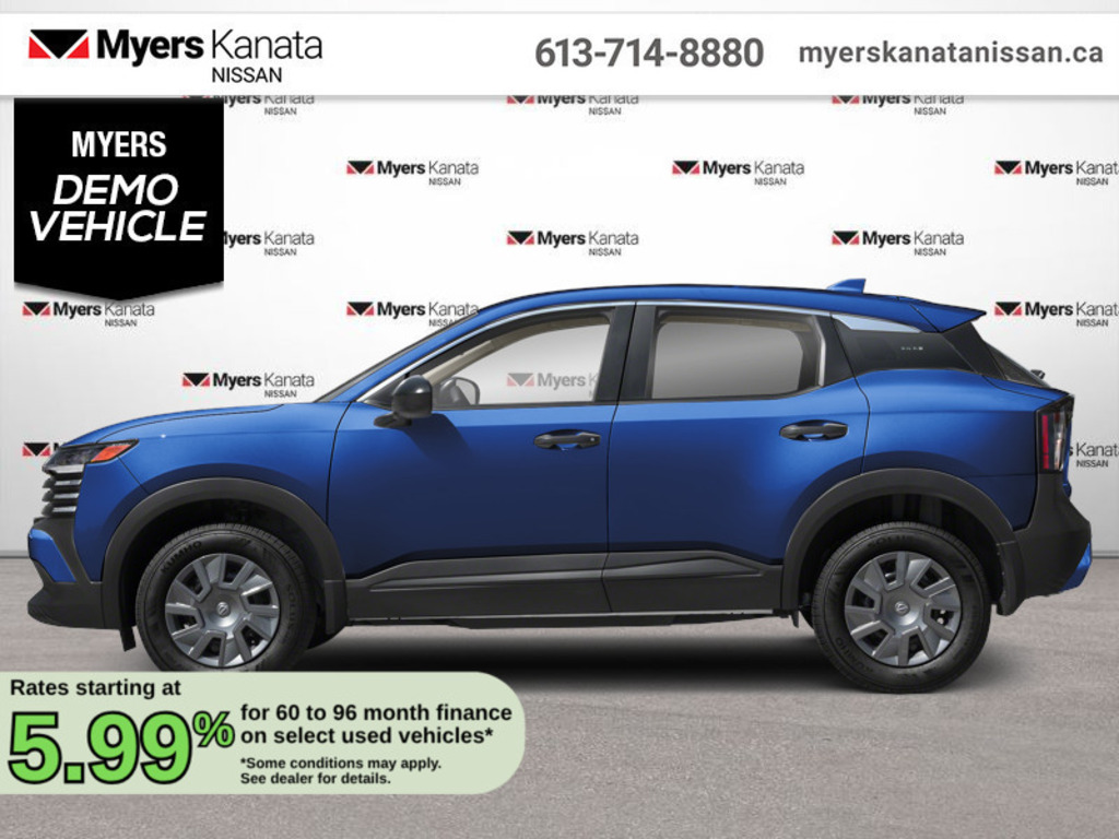 2026 Nissan Kicks S AWD  - Heated Seats - Low Mileage