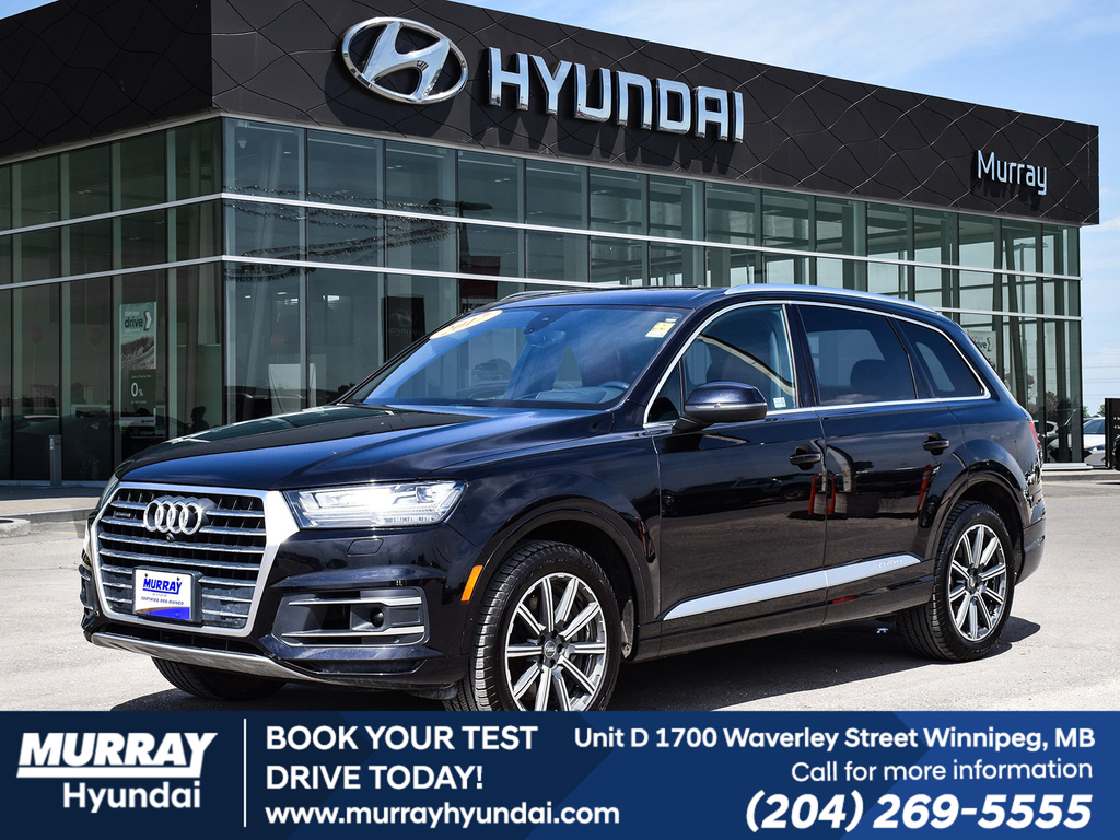 Orca Black Metallic 2017 Audi Q7 3.0T quattro Technik SUV / Crossover Automatic