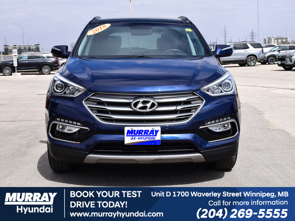 Nightfall Blue 2018 Hyundai Santa Fe Sport 2.4L Luxury AWD SUV / Crossover Automatic