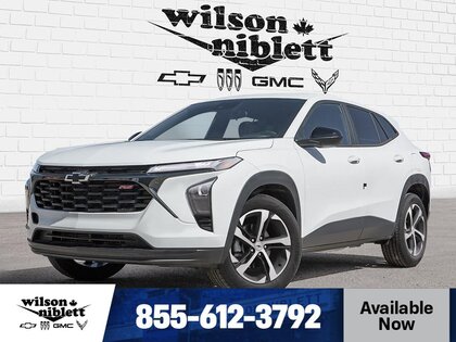 White 2026 Chevrolet Trax RS with 1RS FWD SUV / Crossover Front-Wheel Drive Automatic