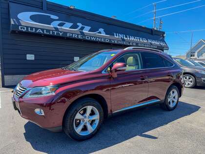 Red (Burgundy) 2015 Lexus RX 350 Sportdesign AWD SUV / Crossover 6-Speed Automatic
