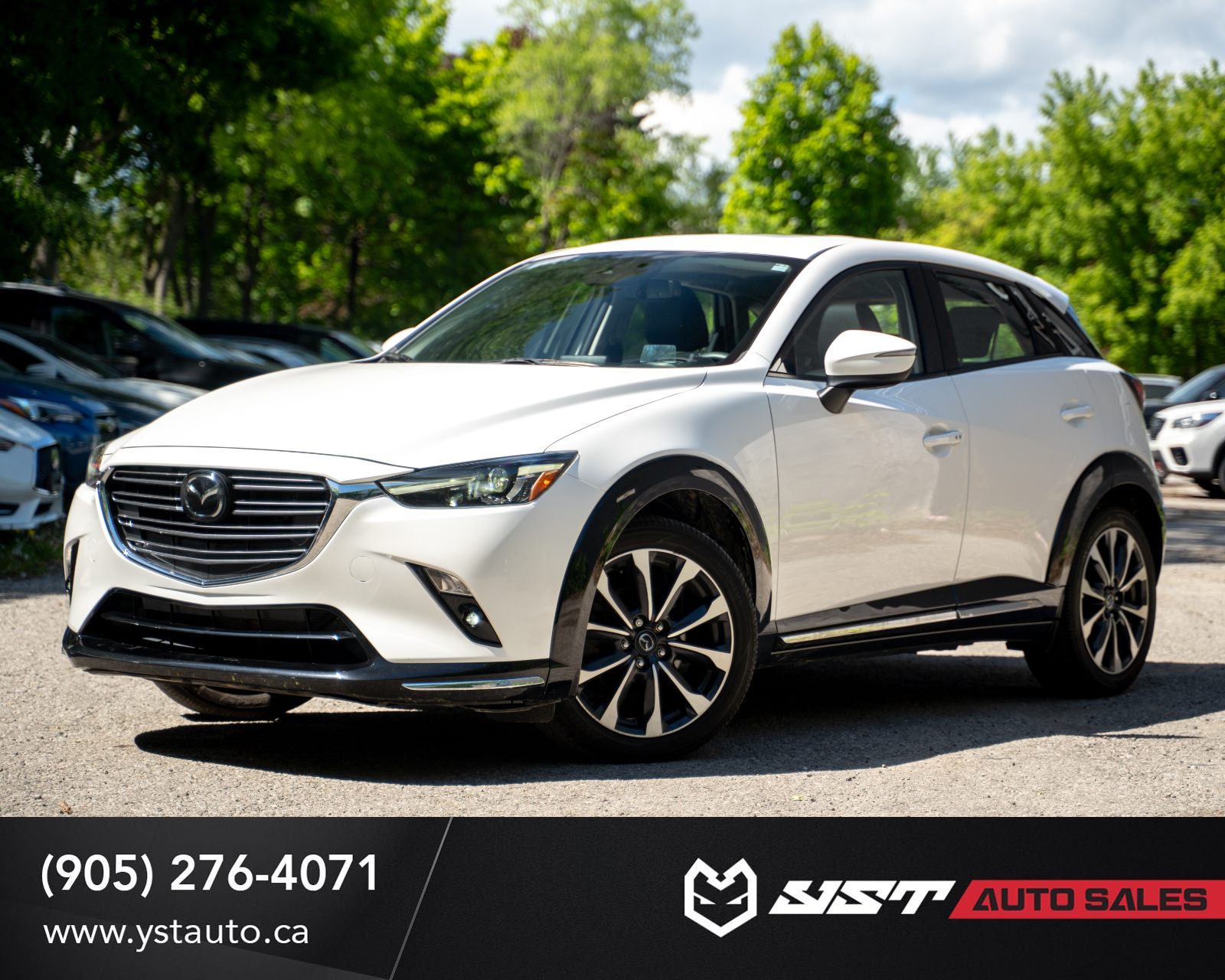 White 2022 Mazda CX-3 GT AWD SUV / Crossover 6-Speed Automatic