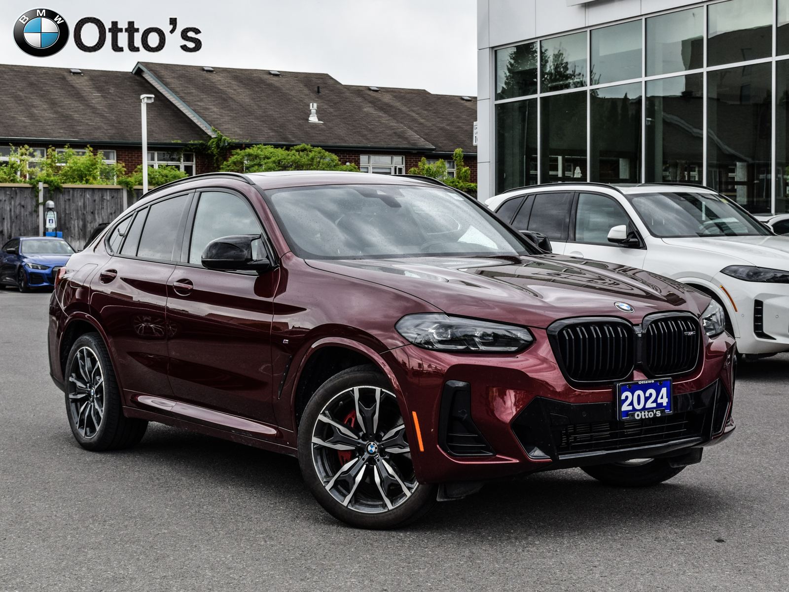 Aventurine Red Iii Metallic 2024 BMW X4 M40i AWD SUV / Crossover All-Wheel Drive Automatic