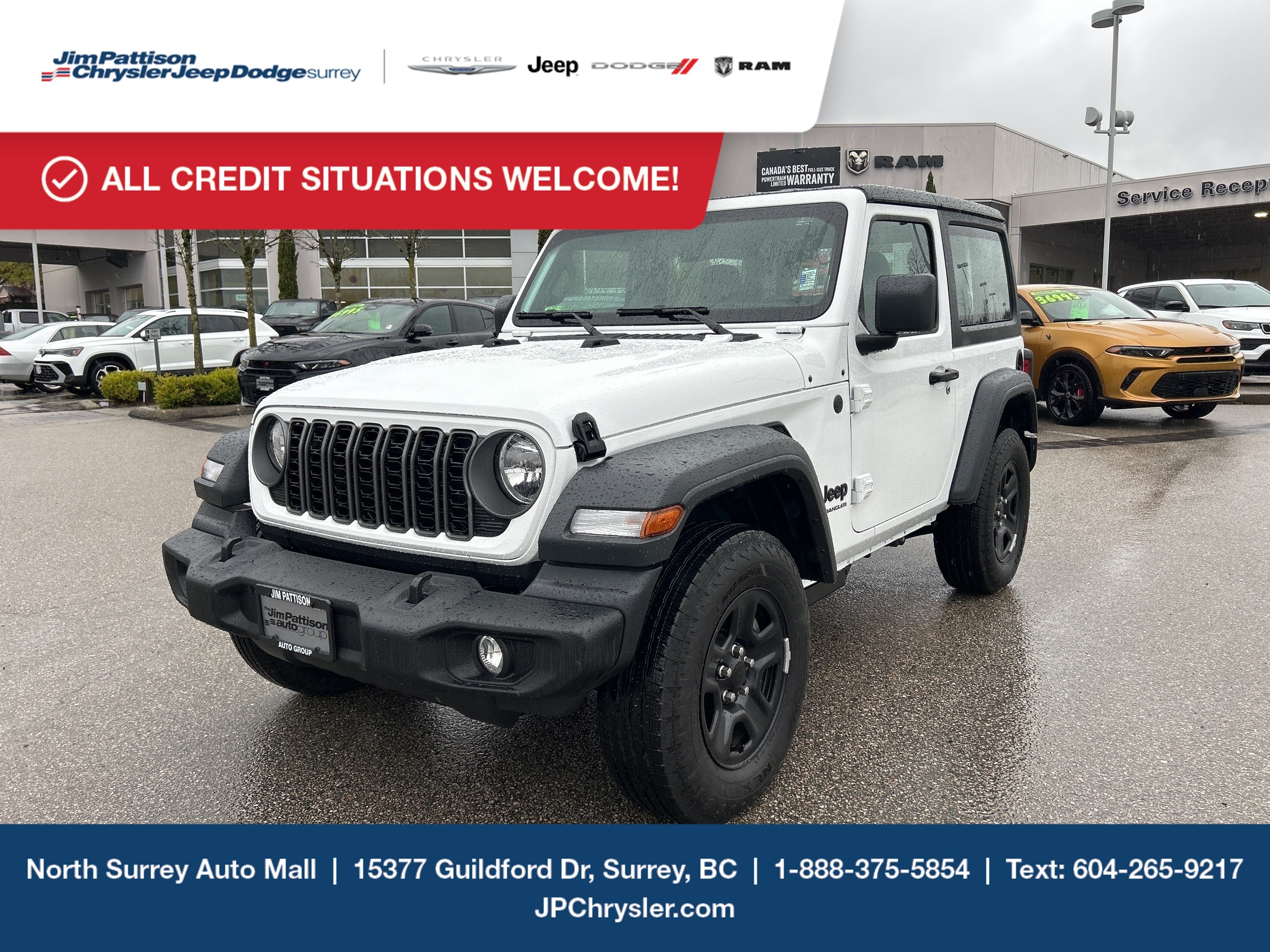 2026 Jeep Wrangler Sport 2-Door 4WD