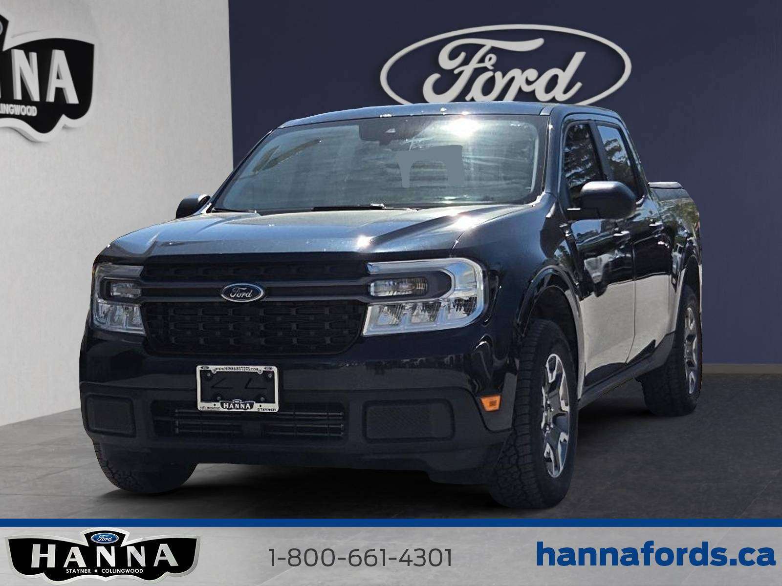 Blue 2022 Ford Maverick XLT SuperCrew AWD Pickup Truck All-Wheel Drive 8-Speed Automatic