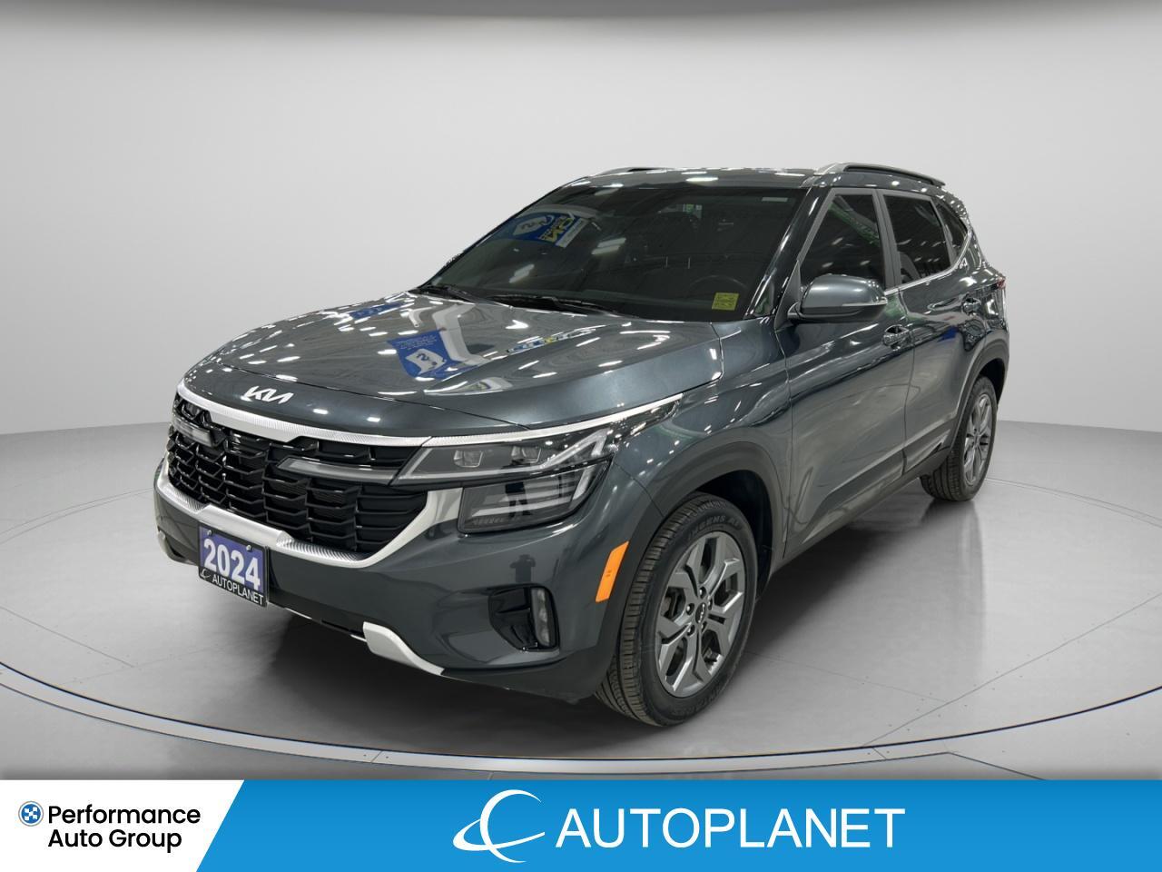 2024 Kia Seltos EX AWD, Sunroof, Heated Seats, Bluetooth!