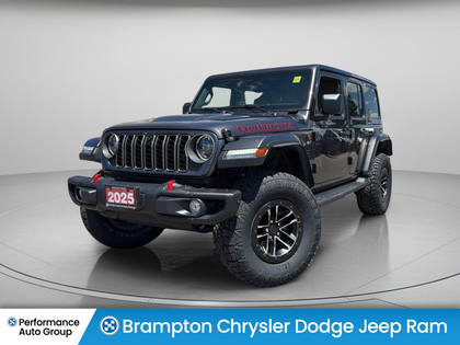 2025 Jeep Wrangler Rubicon X 4-Door 4WD
