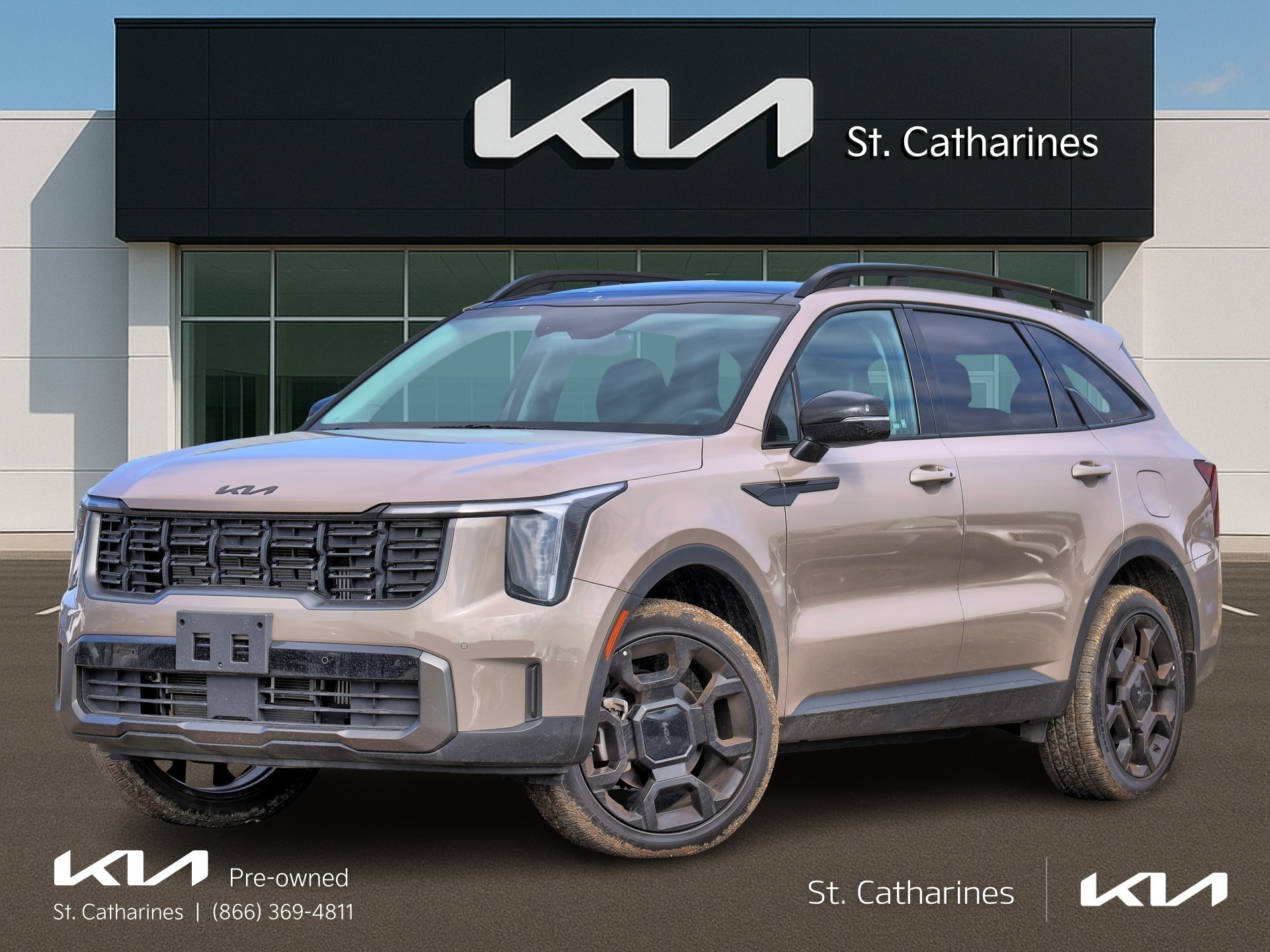 Brown 2025 Kia Sorento X-Line AWD SUV / Crossover Automatic