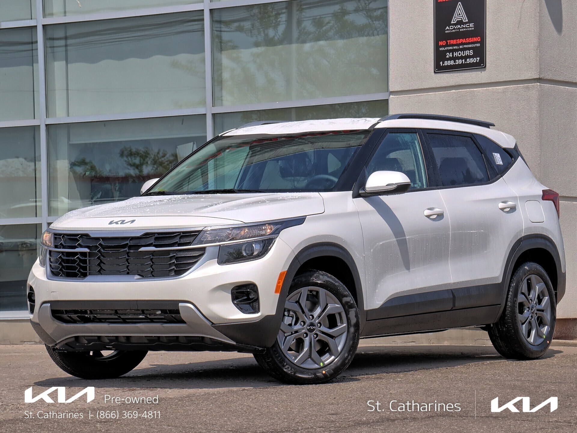 White 2026 Kia Seltos LX AWD SUV / Crossover All-Wheel Drive Continuously Variable Transmission