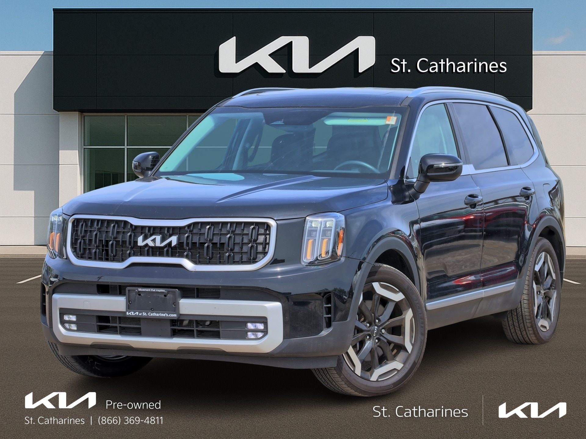 Black 2024 Kia Telluride EX AWD SUV / Crossover All-Wheel Drive 8-Speed Automatic