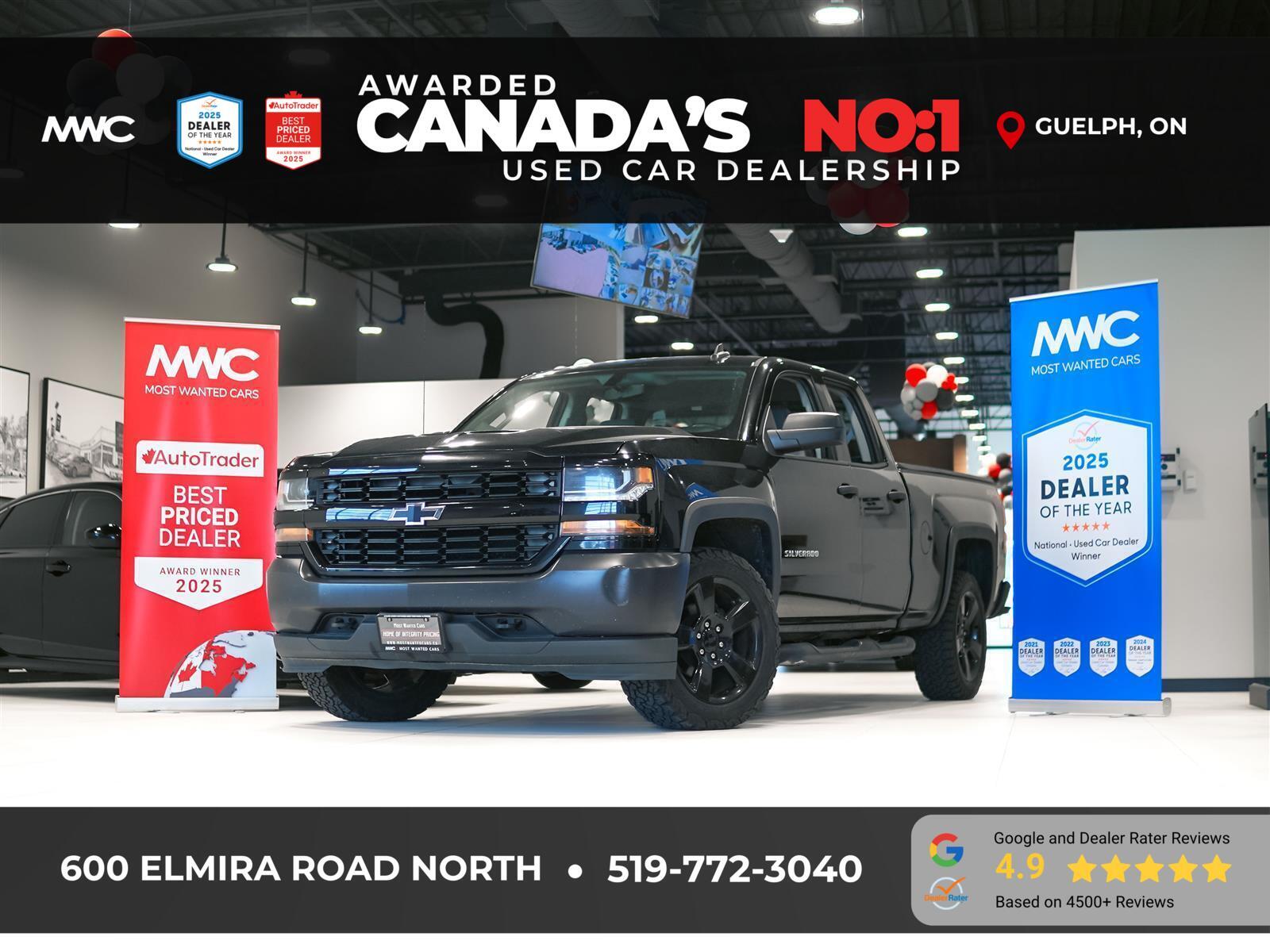 2016 Chevrolet Silverado 1500 AS TRADED - YOU CERTIFY, YOU SAVE!!! (SAFETY NOT INC) | 4X4 | 5.3 L | V8 | TOW PKG