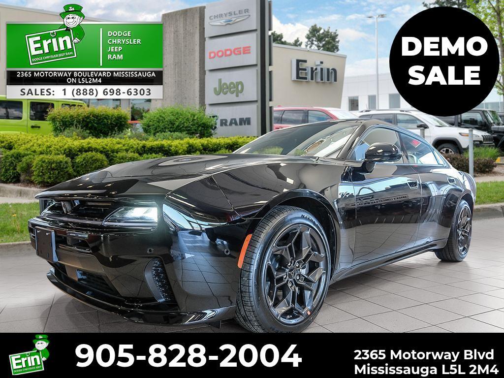 Black 2026 Dodge Charger R/T Sedan AWD Sedan All-Wheel Drive 8-Speed Automatic