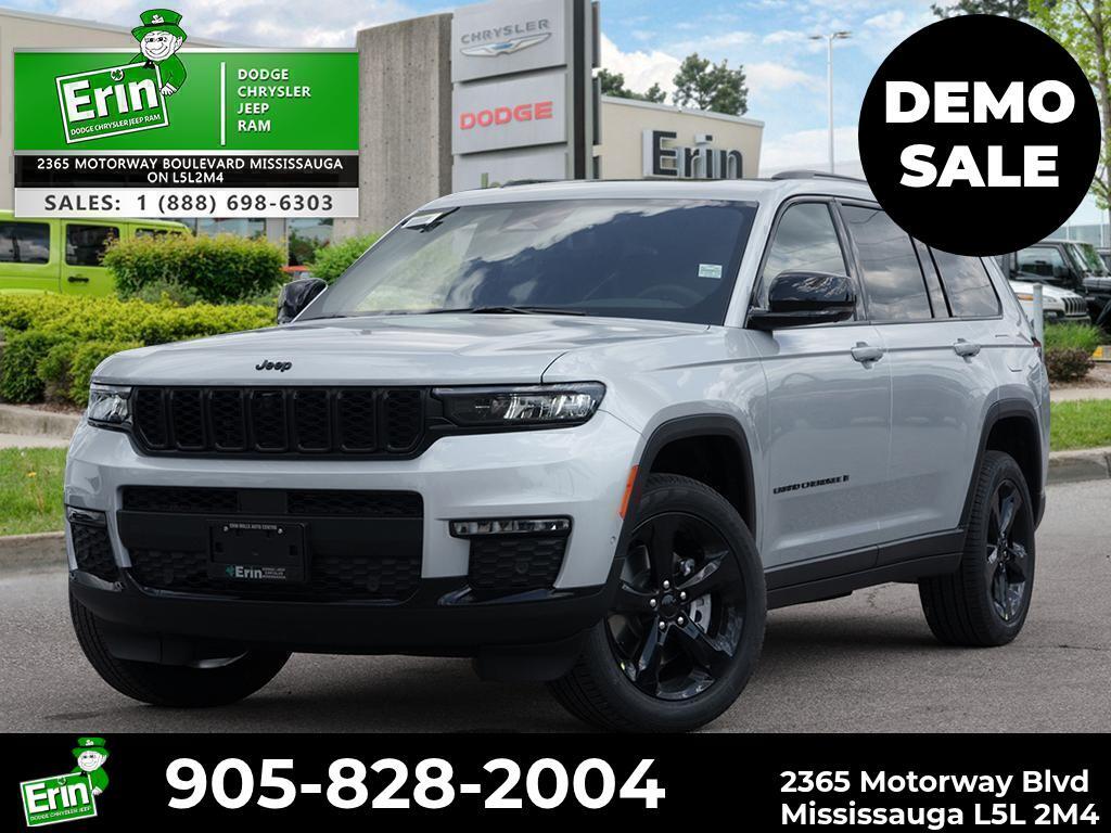 Silver 2025 Jeep Grand Cherokee L Limited 4WD SUV / Crossover Four-Wheel Drive 8-Speed Automatic