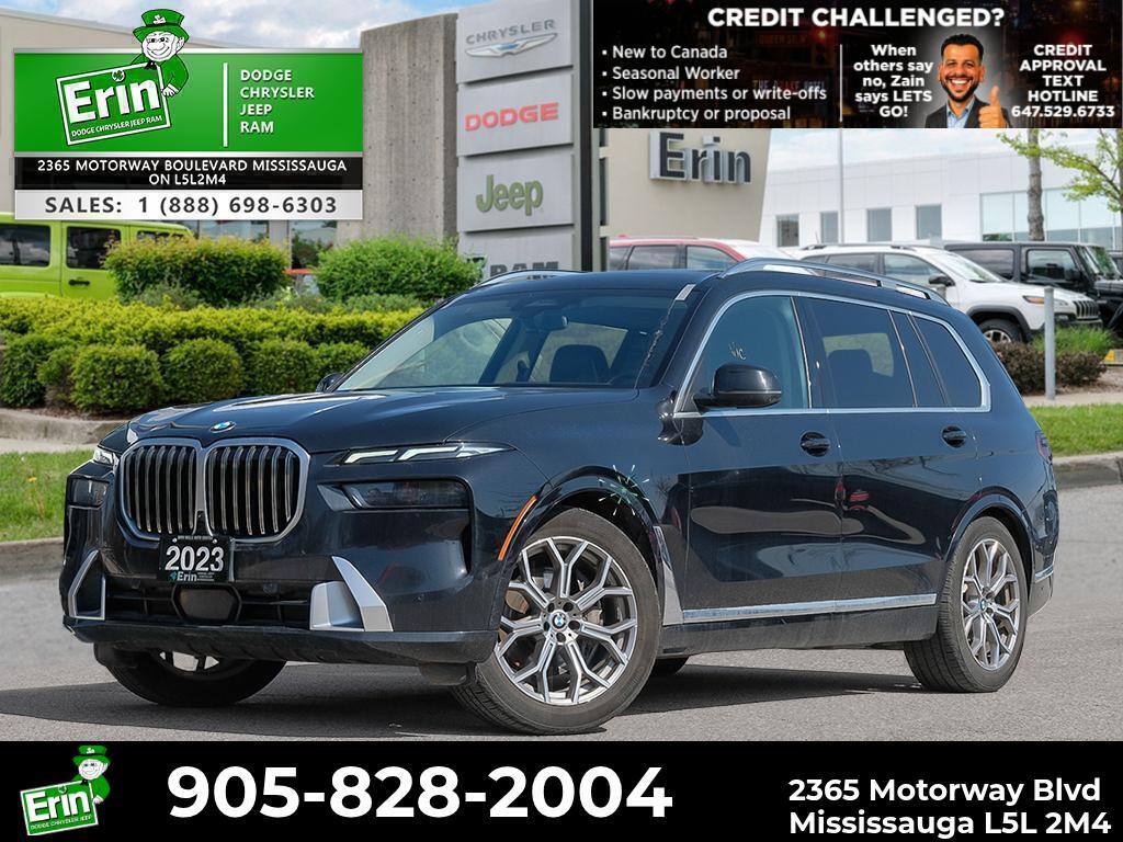 Black 2023 BMW X7 xDrive40i AWD SUV / Crossover All-Wheel Drive 8-Speed Automatic