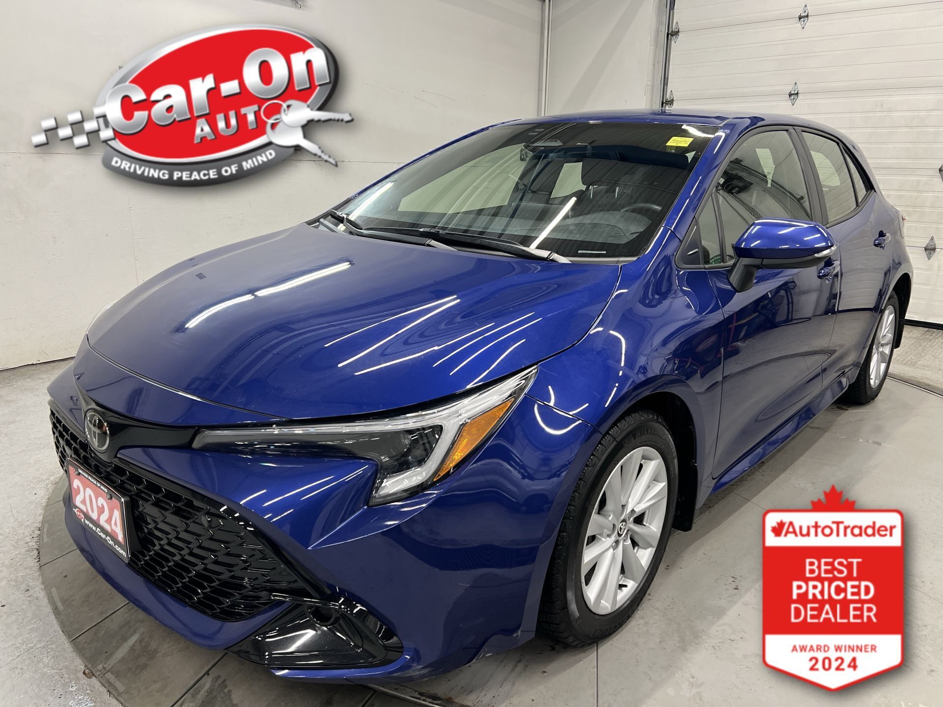 Blue 2024 Toyota Corolla Hatchback Automatic