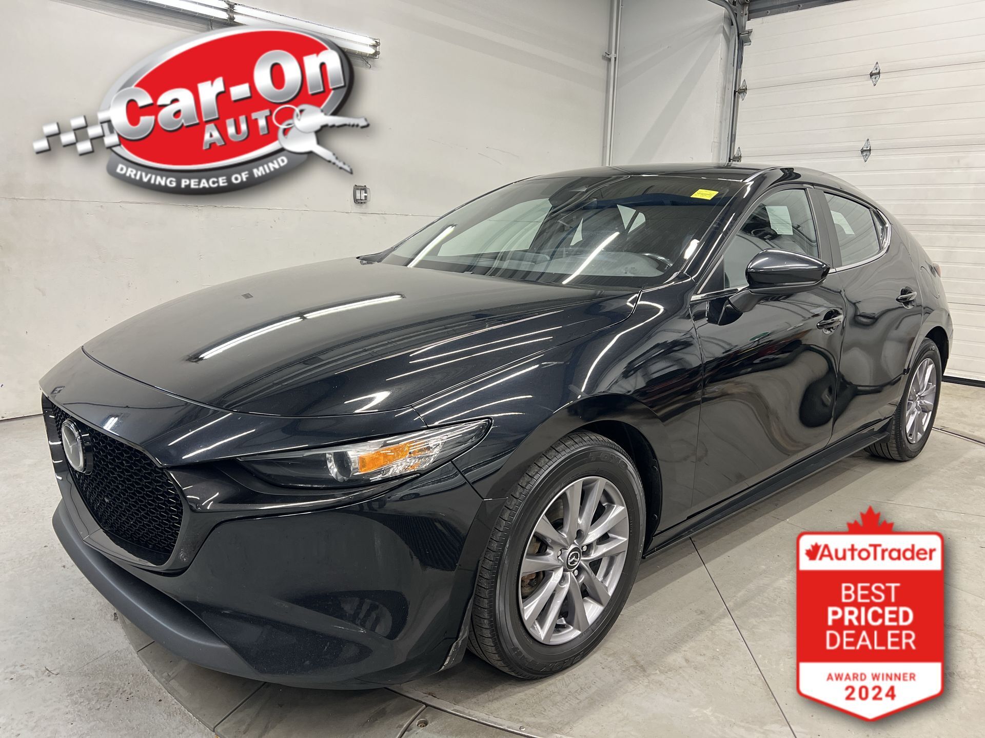 Black 2021 Mazda MAZDA3 Sport GS FWD Hatchback Automatic