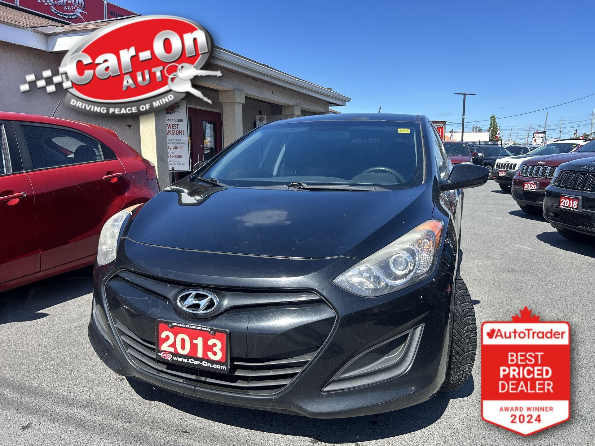 Black 2013 Hyundai Elantra GT GL FWD Hatchback Automatic