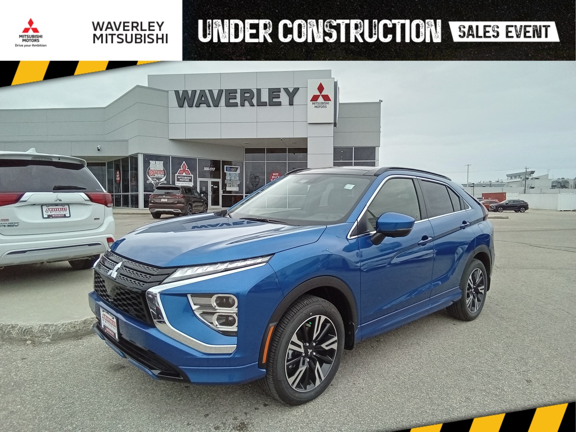 Blue 2026 Mitsubishi Eclipse Cross GT S-AWC SUV / Crossover Continuously Variable Transmission