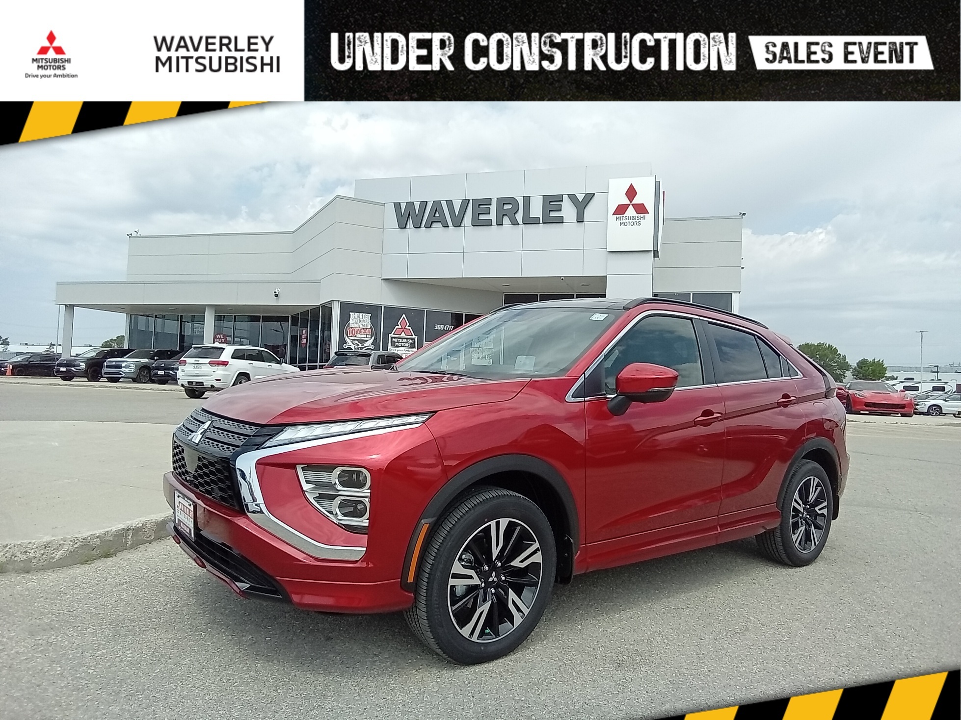 Red 2026 Mitsubishi Eclipse Cross GT S-AWC SUV / Crossover Continuously Variable Transmission