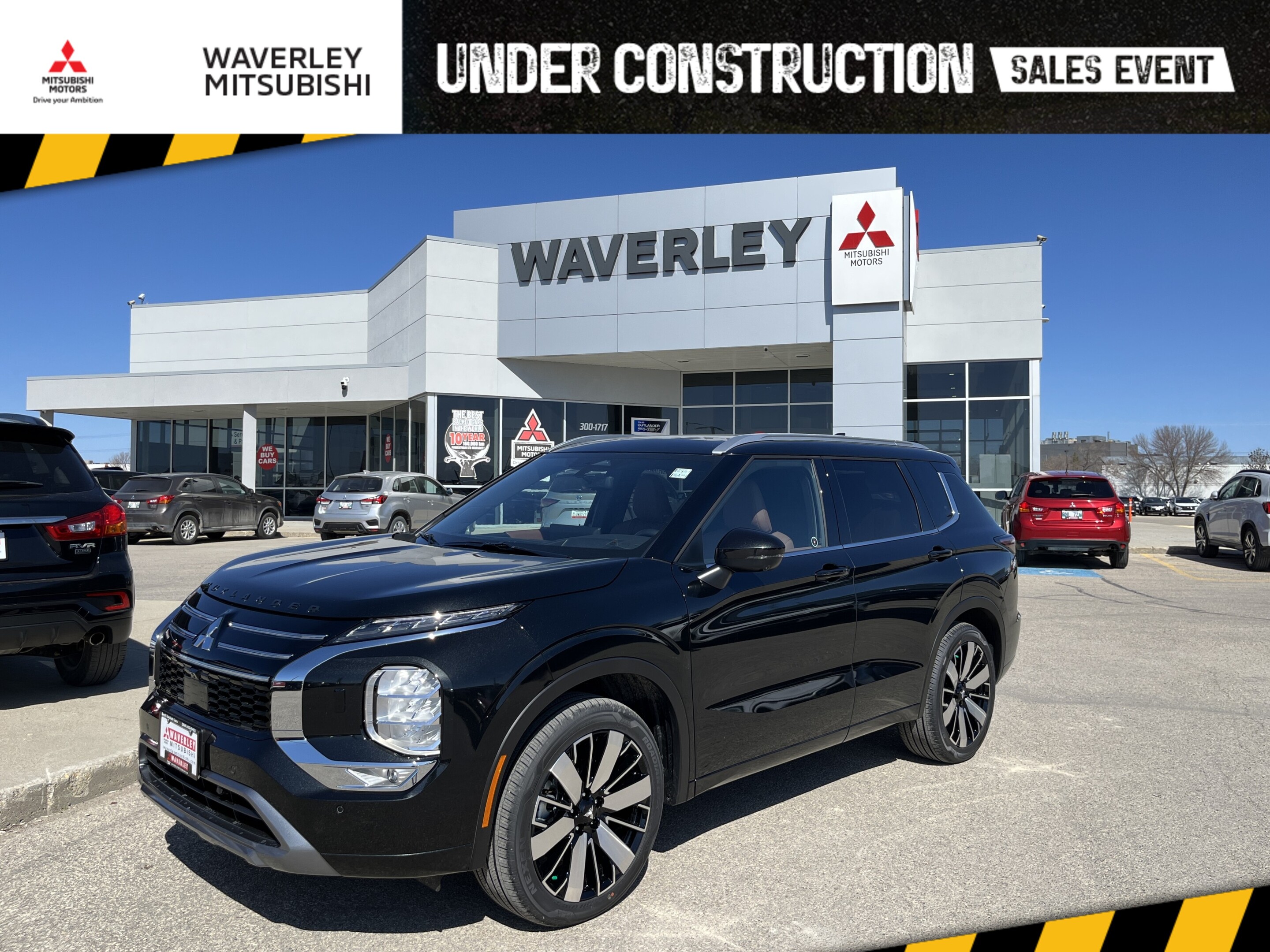 Black 2026 Mitsubishi Outlander GT Premium S-AWC SUV / Crossover Continuously Variable Transmission