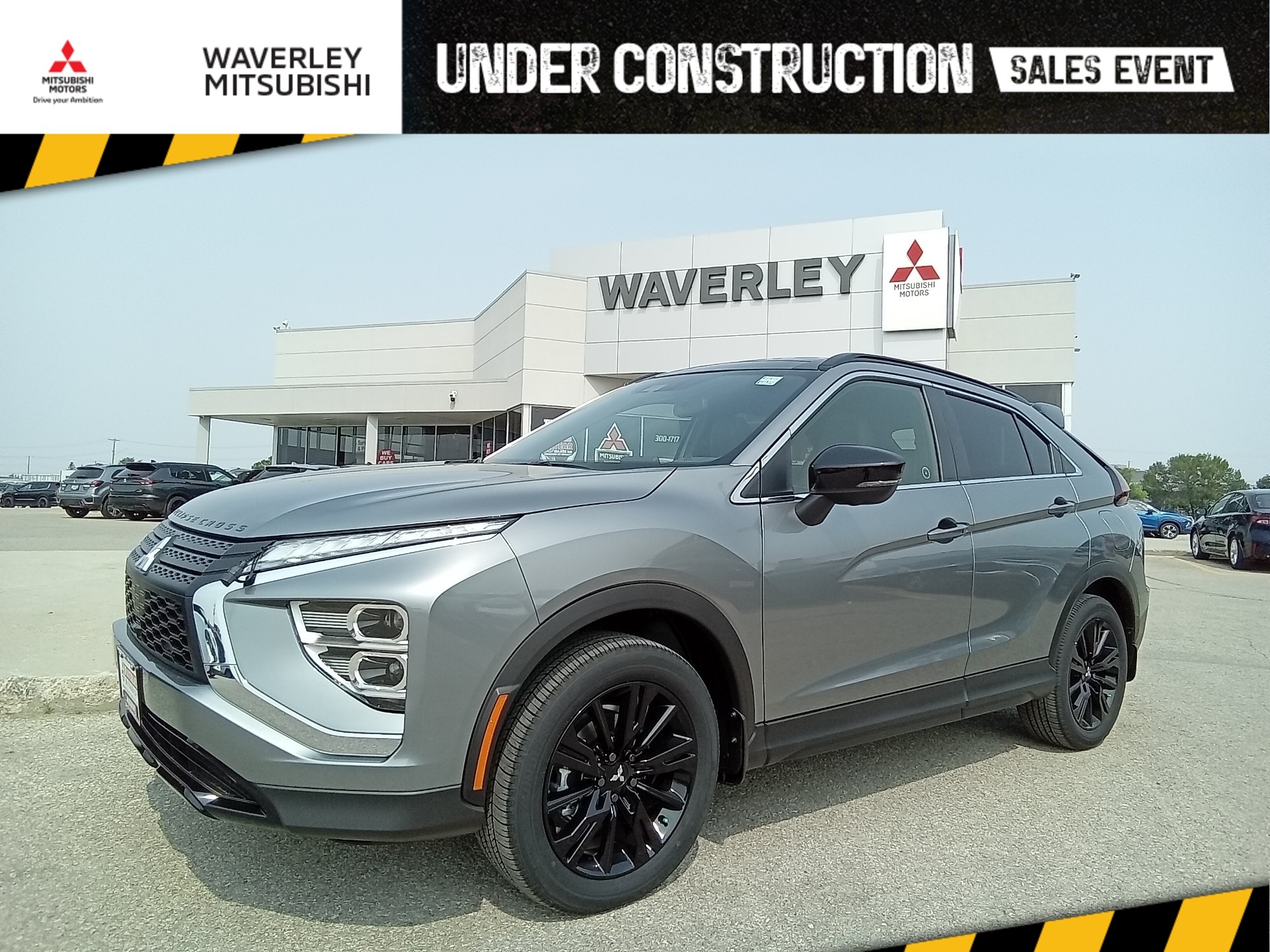 Gray 2026 Mitsubishi Eclipse Cross NOIR S-AWC SUV / Crossover Continuously Variable Transmission