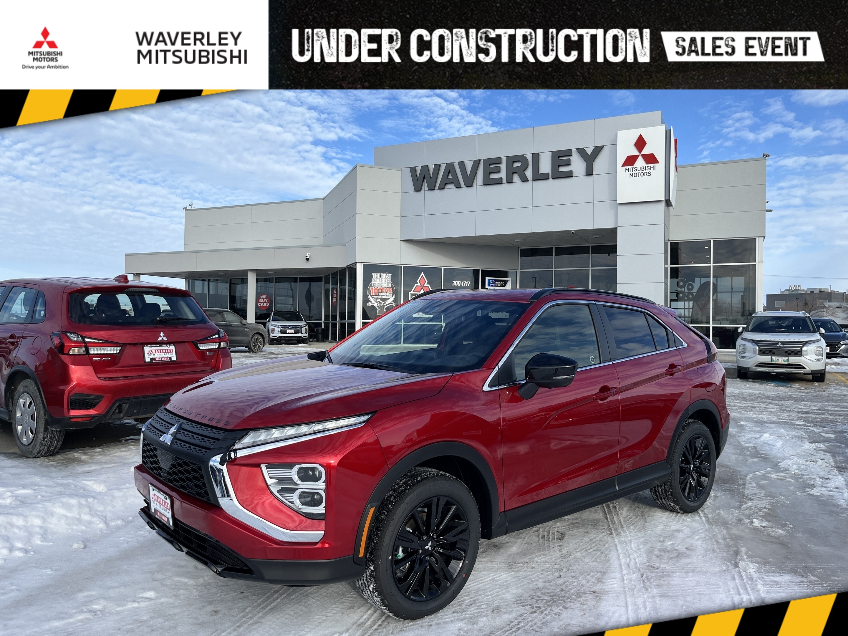Red 2026 Mitsubishi Eclipse Cross NOIR S-AWC SUV / Crossover Continuously Variable Transmission