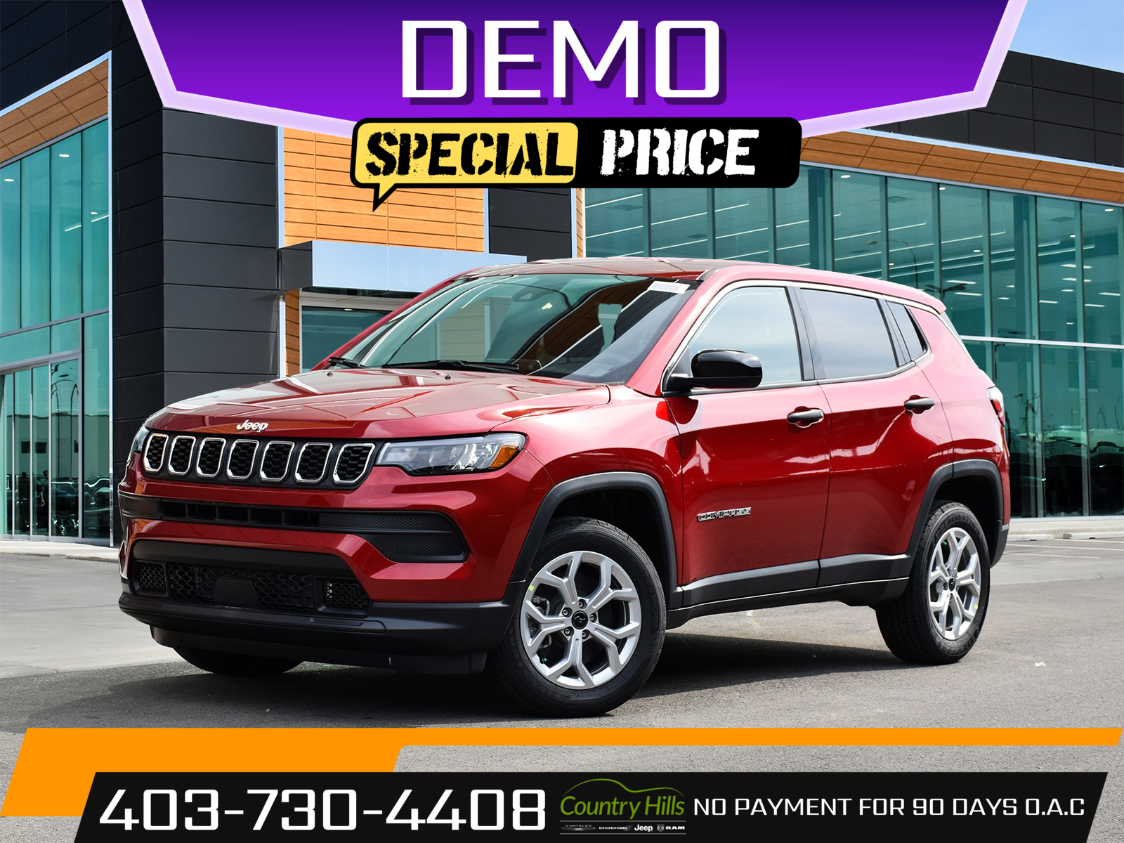 2025 Jeep Compass Sport | Heated Seats | Active Lane Management