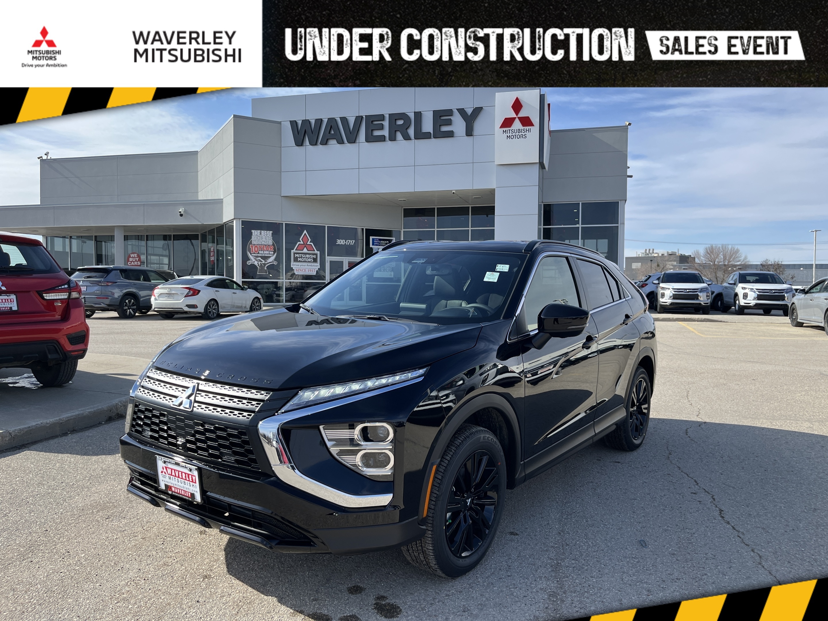 Black 2026 Mitsubishi Eclipse Cross NOIR S-AWC SUV / Crossover Continuously Variable Transmission