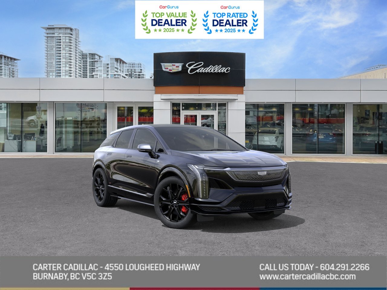 Black 2026 Cadillac OPTIQ-V AWD SUV / Crossover All-Wheel Drive 1-Speed Automatic