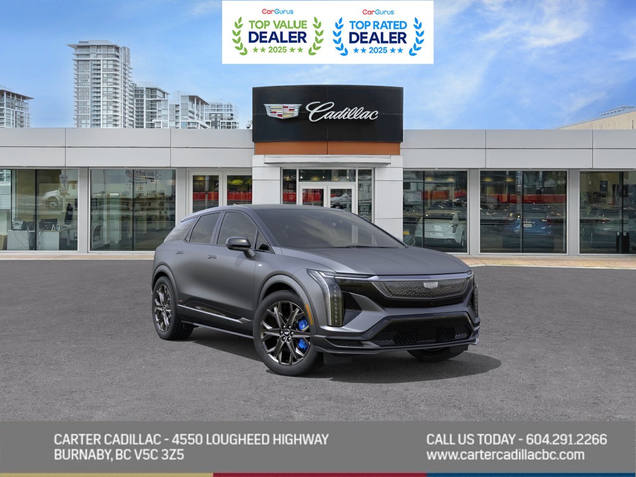 Gray 2026 Cadillac OPTIQ-V AWD SUV / Crossover All-Wheel Drive 1-Speed Automatic