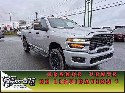 Silver 2026 RAM 2500 Black Express Crew Cab 4WD Pickup Truck Four-Wheel Drive 8-Speed Automatic