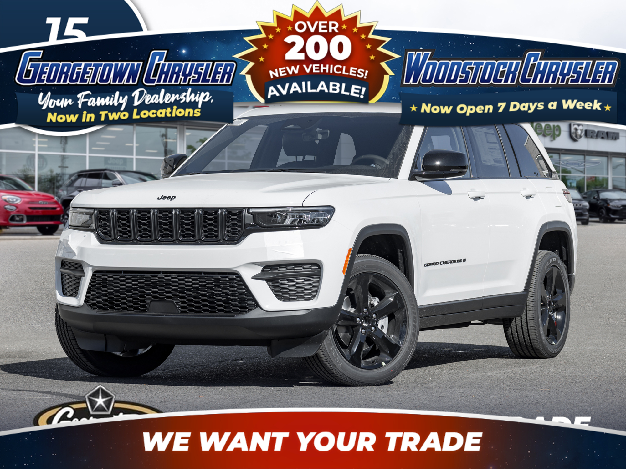 White 2025 Jeep Grand Cherokee SUV / Crossover 8-Speed Automatic