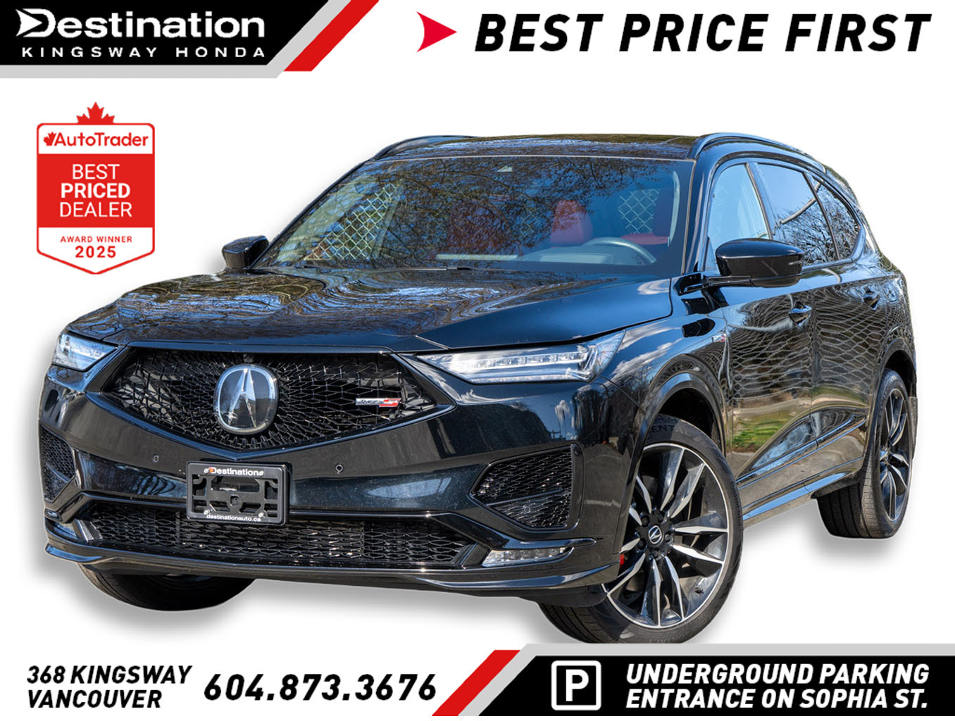 Black 2024 Acura MDX Type S SH-AWD with Ultra Package SUV / Crossover Automatic