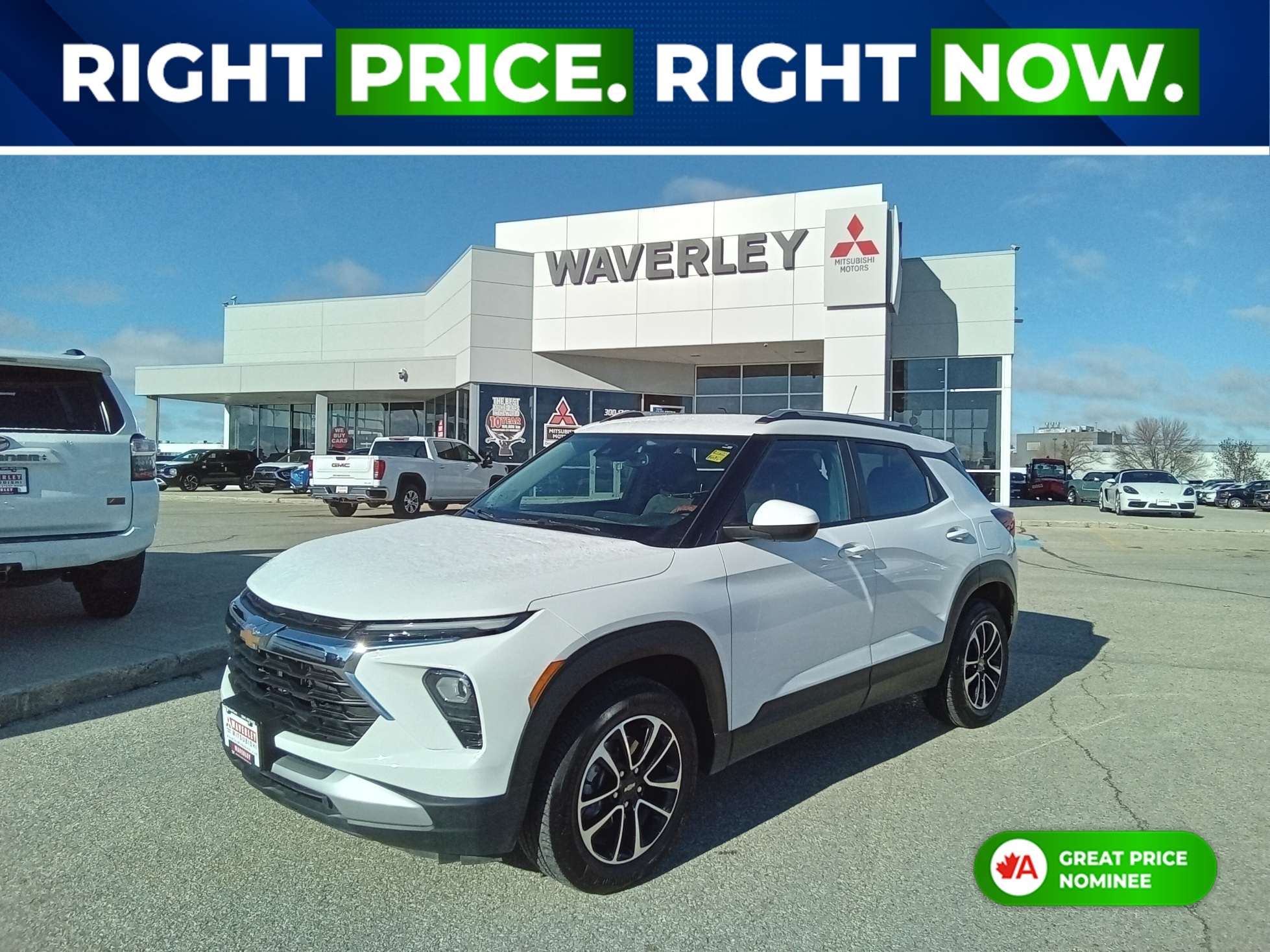 White 2024 Chevrolet Trailblazer LT AWD SUV / Crossover Four-Wheel Drive 9-Speed Automatic