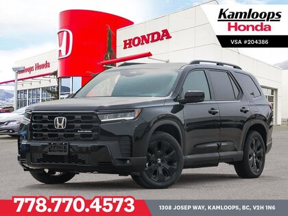Black 2026 Honda Pilot SUV / Crossover All-Wheel Drive Automatic