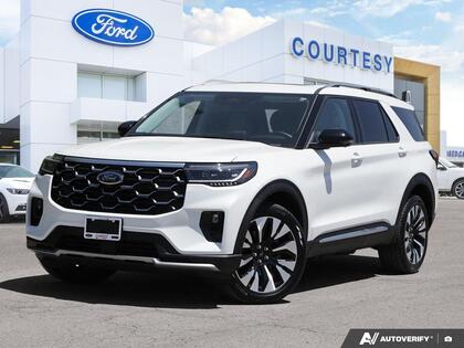 used 2025 Ford Explorer car, priced at $54,500