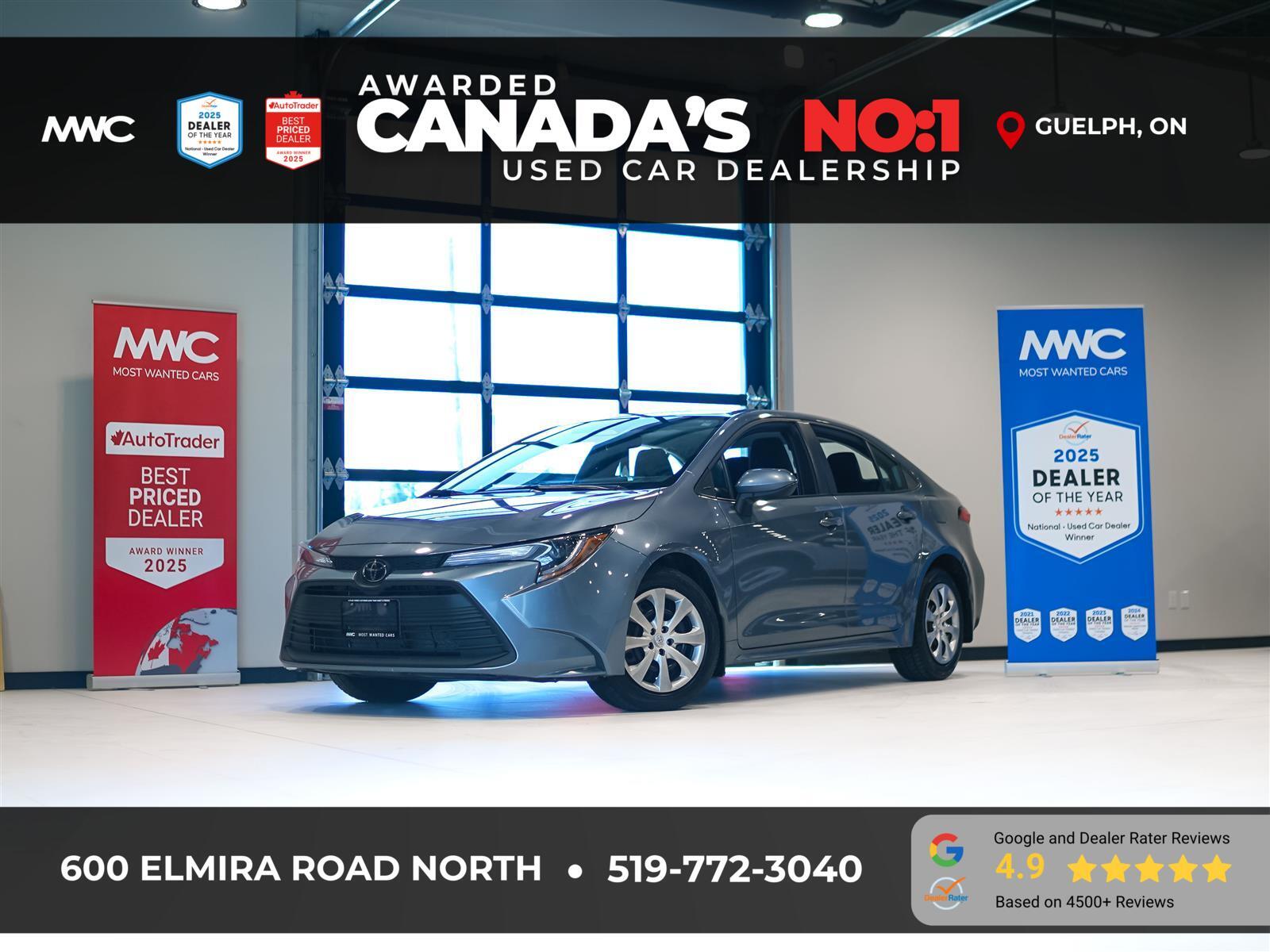2025 Toyota Corolla LE | NO ACCIDENTS | BLIND SPOT | APP CONNECT