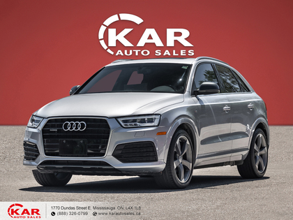 Gray 2017 Audi Q3 2.0T quattro Technik SUV / Crossover 6-Speed Automatic