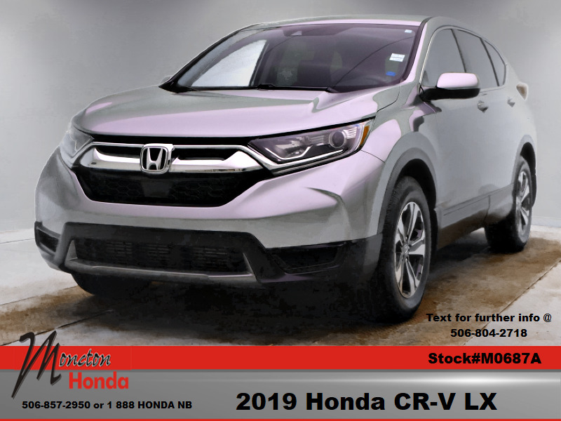 Silver 2019 Honda CR-V LX AWD SUV / Crossover All-Wheel Drive Continuously Variable Transmission