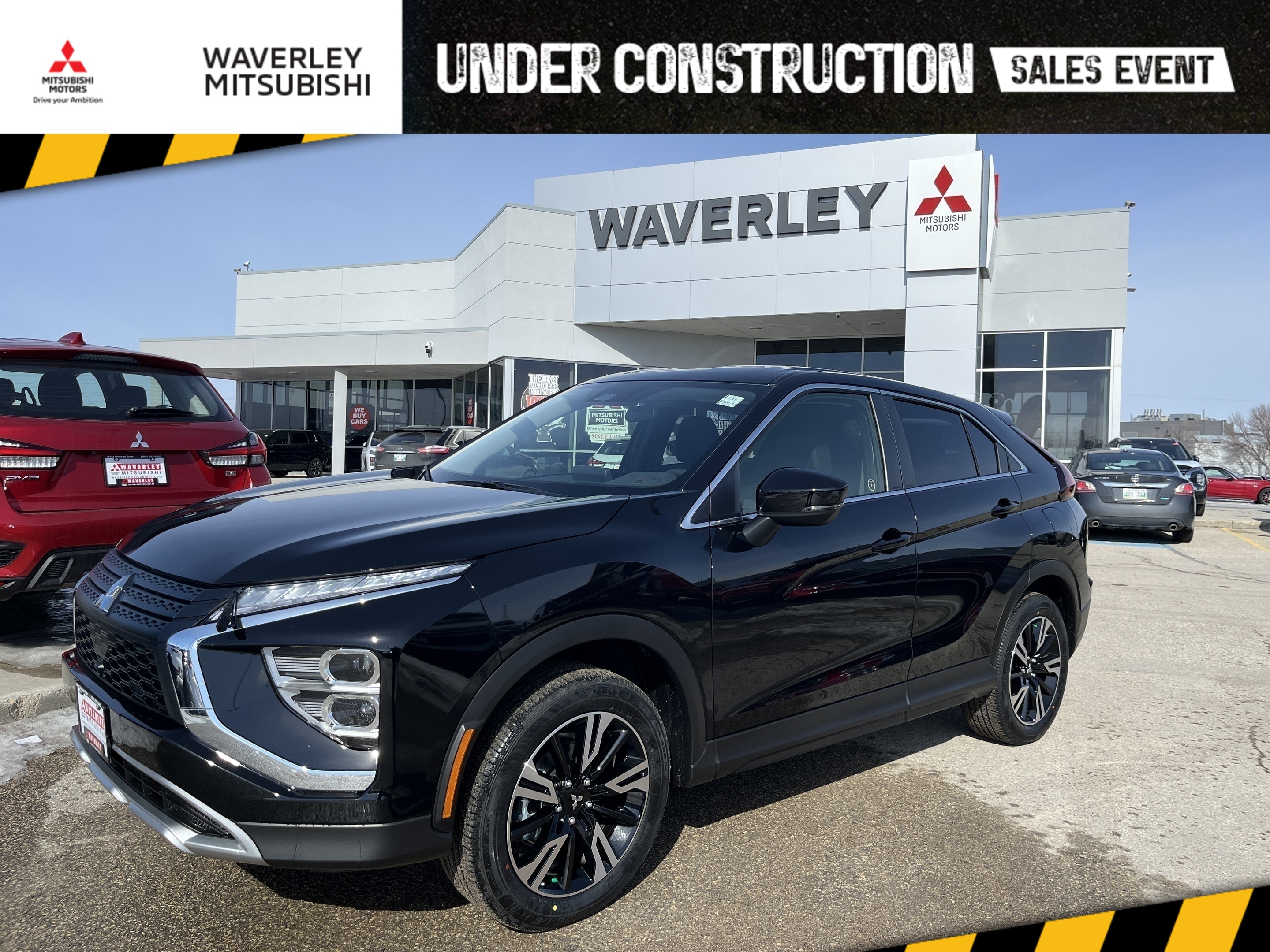 Black 2026 Mitsubishi Eclipse Cross All-Wheel Drive Continuously Variable Transmission